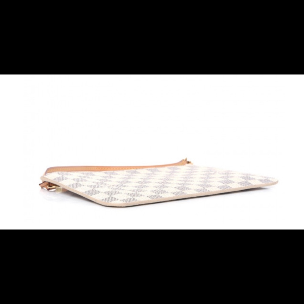 Louis Vuitton Damier Azur Neverfull MM Pochette - Picture 4 of 12
